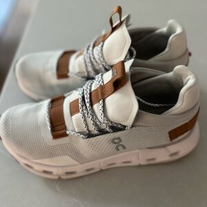 Women’s 7.5 Cloudnova - white | pearl | brown